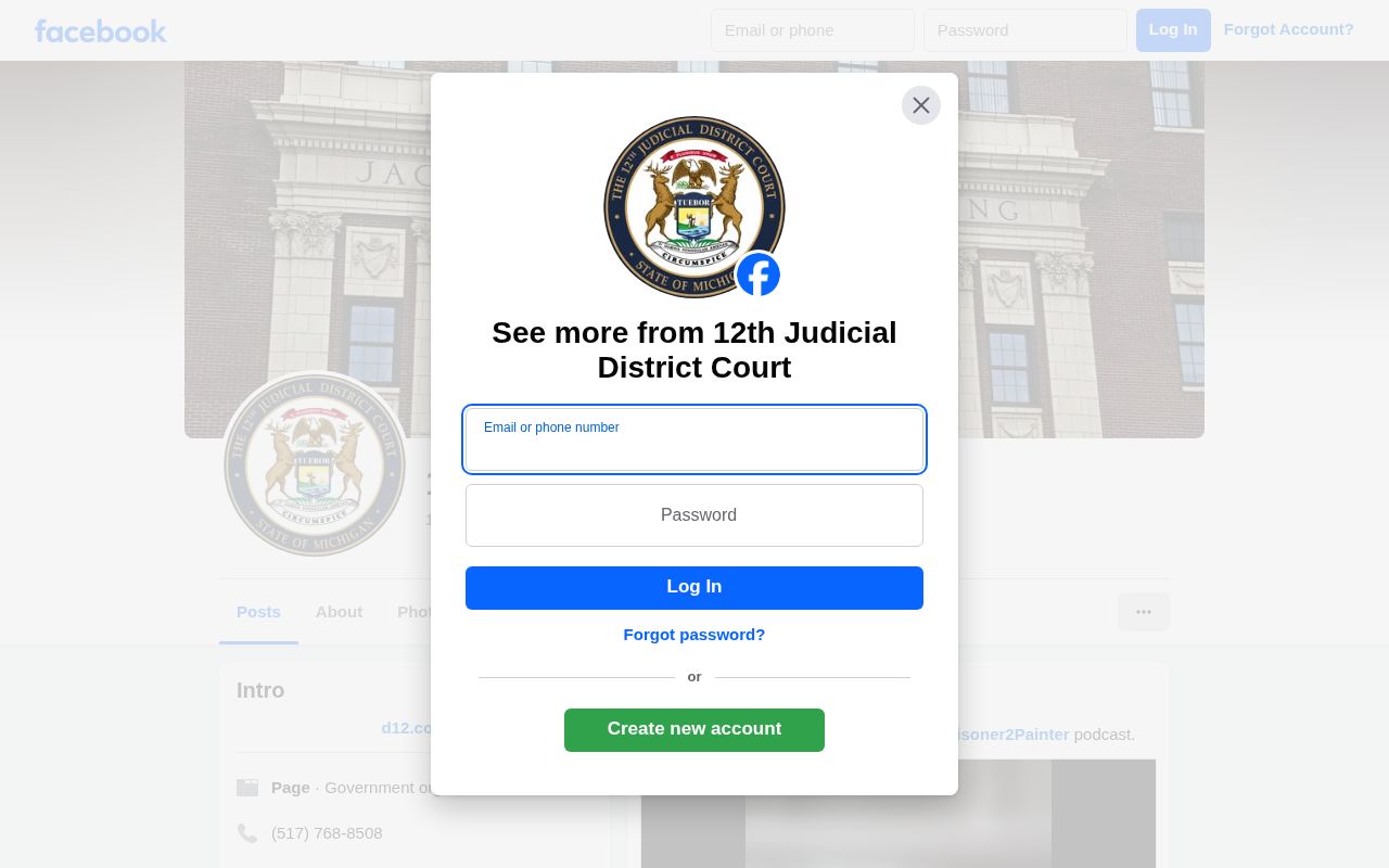 Official 12th District Court Probation Most Wanted Facebook source